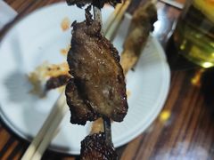 -老红桥炸灌肠牛肚锅烧烤(定福庄店)