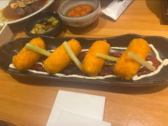 三文鱼蟹肉可乐饼-大岛日本料理铁板烧(南通大饭店)