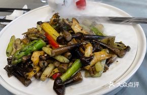 Chicken Mushroom and Fresh Abalone Bake