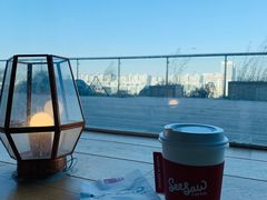 栀子花梨香拿铁-Seesaw Coffee(朝阳大悦城店)