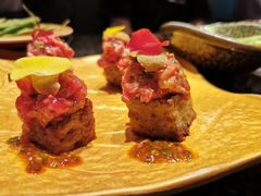 生牛肉海胆迷你千层-老乾杯和牛烧肉(王府中环店)