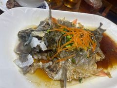 清蒸红眼鱼-下梅人家土菜馆(历史文化餐厅度假区店)