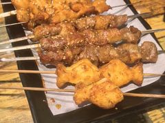 烤羔羊肉串-金谷园饺子·烧烤(人大总店)