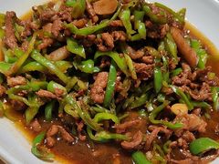 青椒炒肉丝-加顺农场餐厅
