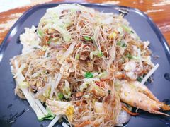海鲜炒麦面-台州老六海鲜面馆(上南总店)