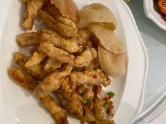 椒盐排条配虾片-老人和饭店(淮海中路店)
