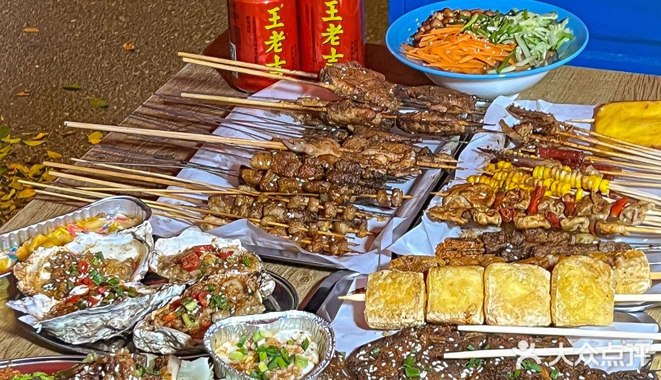 真·破店❗️福州这家街边烧烤真的巨巨巨巨便宜！！