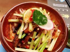 桑尼的猪颈肉沙律-帕蓝·暹罗料理(曲阳店)