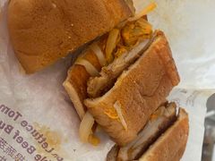 酸笋板烧鸡腿堡-麦当劳(南京文鼎广场店)