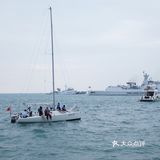 行船15min到海中心
