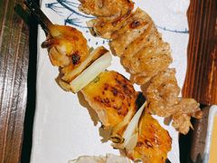 鸟鹏家鸡腿肉加葱-鸟鹏烧鸟居酒屋(熙龙湾店)