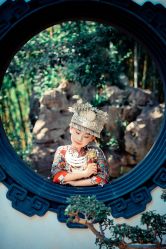 -后宫·古装汉服京剧儿童亲子全家福摄影