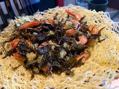 普洱茶香酥虾-云海肴·汽锅鸡·云南菜(苏州中心店)
