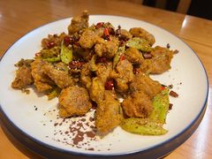 辣子鸡-圆满素食林饭店非遗素食(河西店)