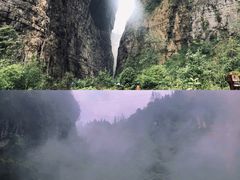 -龙水峡地缝景区
