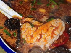 泡椒香辣脑花-胖胖板凳面