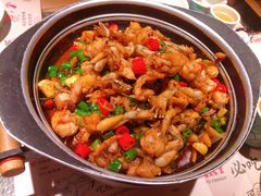 青椒紫苏味-蛙小侠·沸腾砂锅(南山欢乐颂店)