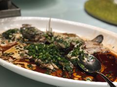 葱油野生大鲑鱼-钱塘宴(东站西子国际店)