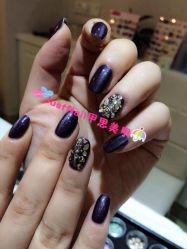 猫眼贴钻-JustNail甲思美甲