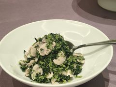 马兰头拌鲜蘑菇-徽镇小厨·经典徽菜(十里河店)