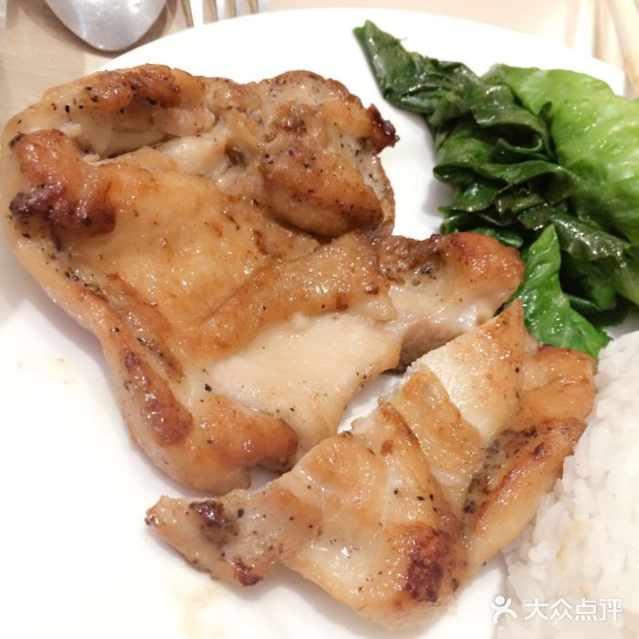 辉哥厨房(同福路店)香煎鸡扒饭图片