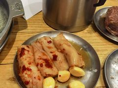 蒜香大肠-姜虎东白丁烤肉(虹桥天地店)