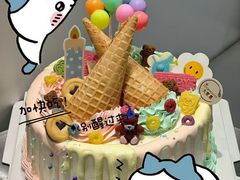 -大麦嘉动物奶油生日蛋糕(军分区新建北路店)