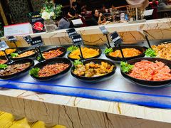 自助取餐区-永远爱烤肉火锅自助(龙德广场店)