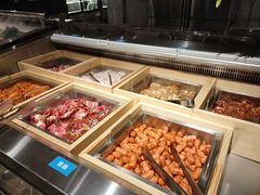 自助取餐区-韩京炭火烤肉自助料理(柯桥万达店)
