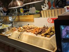 自助取餐区-快乐爱斯米牛排自助(太原街万达店)