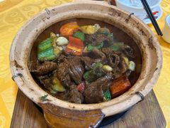 九层塔生啫牛肉-天宝食坊·啫啫煲大排档(西华路店)