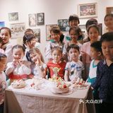 这里是睦一艺术空间 参加了睦一画室的生日趴