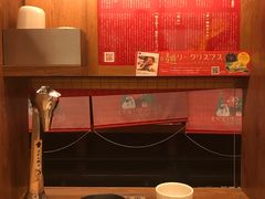 餐具摆设-一兰拉面(新宿中央东口店)