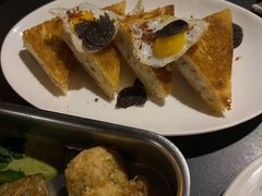 烤吐司夹伊比利芝士与火腿配松露-Ocean's Table 欧舍