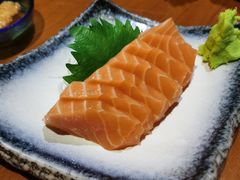 三文鱼腩刺身-千代武日本料理(开发区店)