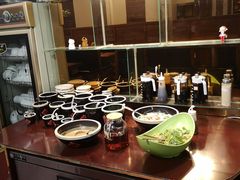 自助调料区-山城老炮火锅城