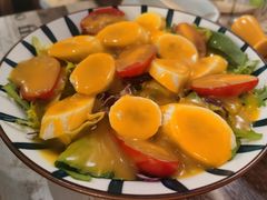 蔬菜沙拉-猫头鹰炸鸡