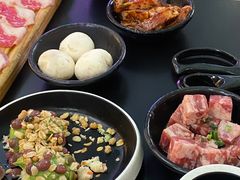 一米长盘牛五花-犟牛家·榴莲烤肉(五棵松店)