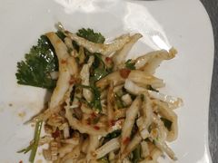 凉拌白菜-探鱼·鲜青椒爽麻烤鱼(广州花都来又来店)