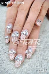 温柔豹纹小闪亮-STAR美甲店