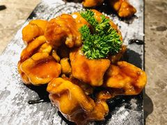 雪花糖醋里脊-绿茶餐厅(天津天河城店)