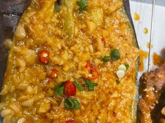 蒜蓉烤茄子-二发烧烤(亚麻厂店)