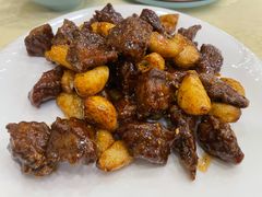 蒜子牛肉粒-奥华餐厅·老张记(台基厂店)