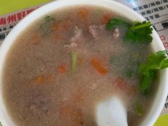 牛肉汤-梅州好吃腌面-达兴全猪汤(别走错店)