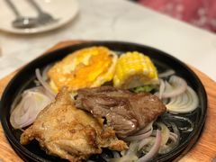 黑椒牛扒拼鸡扒-卡朋西餐(大信新都汇店)