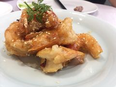 蜜汁酥皮虾-味+新京宴·烤鸭·北京菜(创意谷店)