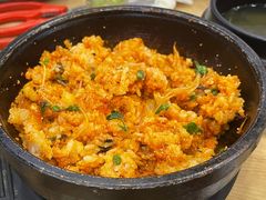 石锅鱼籽拌饭-海兰江石锅饭(水上店)