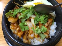 鱿鱼石锅拌饭-妈妈手(山大总店)