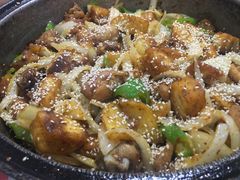 炕锅鸡-老钟家烤羊排·敦伊阁清真餐厅胡羊焖饼