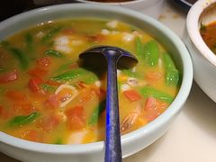 翡翠海鲜面疙瘩-绿茶餐厅(光谷世界城步行街店)